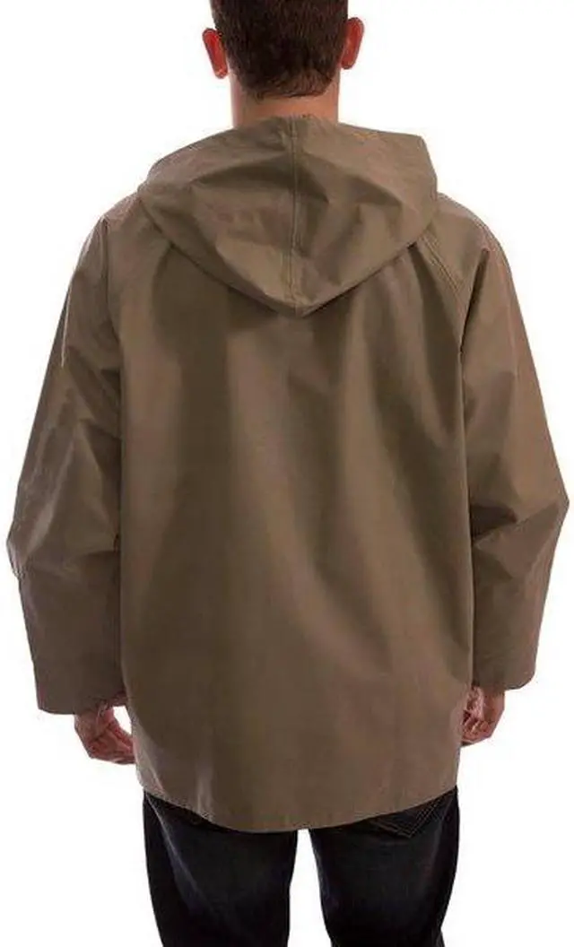 Alt view image 2 of 2 - TINGLEY J12148 Magnaprene Flame Resistant Rain Jacket, Tan, L