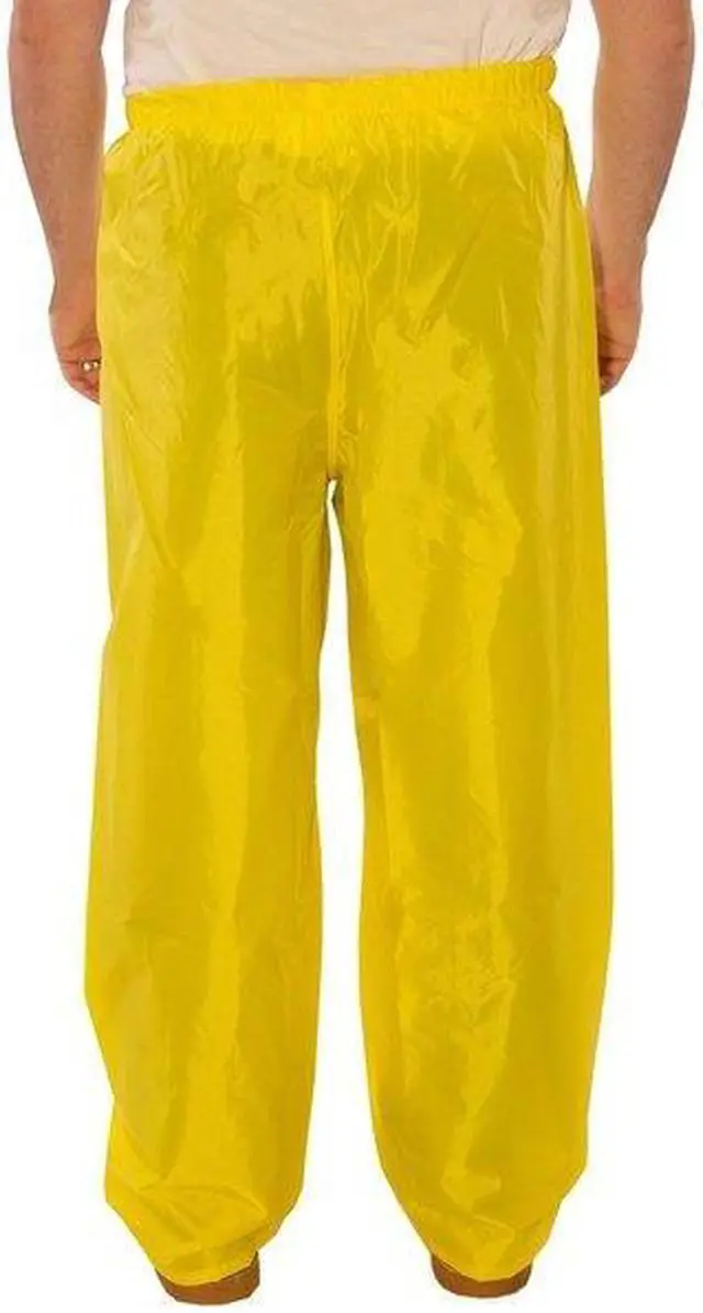 Alt view image 3 of 4 - TINGLEY P21107 Rain Pants, Polyurethane, 31 in Inseam, Drawstring Closure,