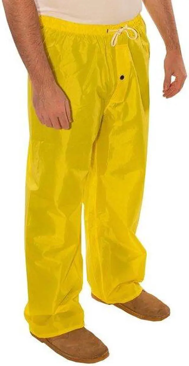 Alt view image 4 of 4 - TINGLEY P21107 Rain Pants, Polyurethane, 31 in Inseam, Drawstring Closure,