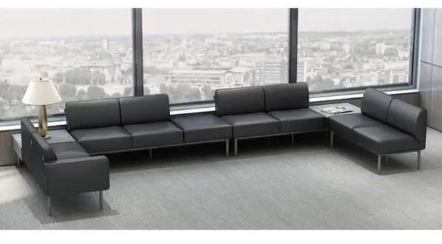 Alt view image 5 of 5 - Lorell Contemporary Laminate Sectional Tabletop
