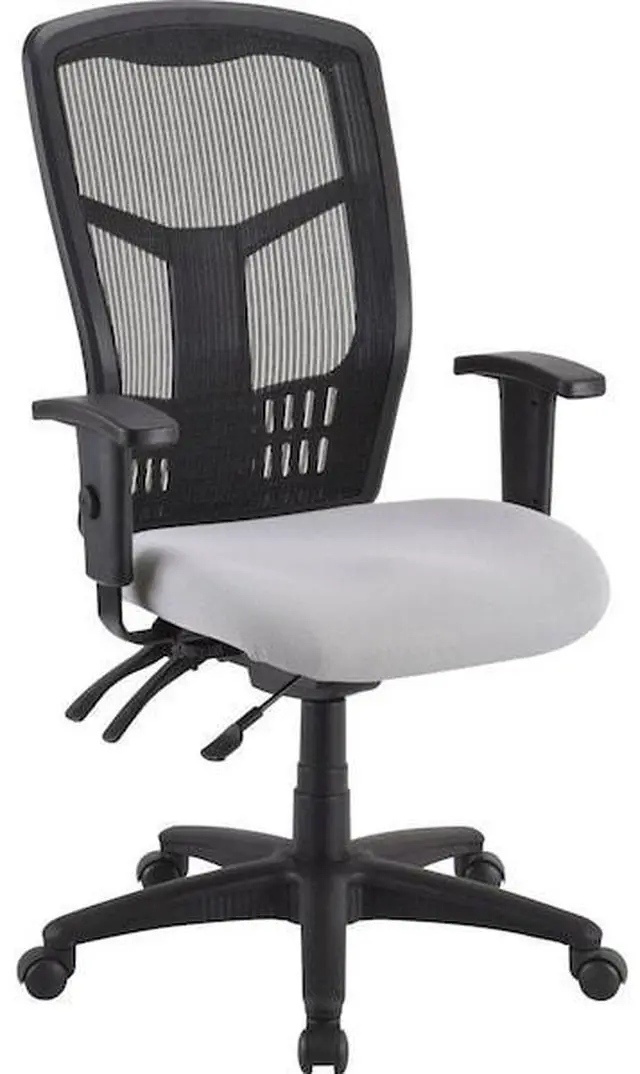 Alt view image 7 of 10 - Lorell Premium Seat - Gray - Fabric - 1 Each