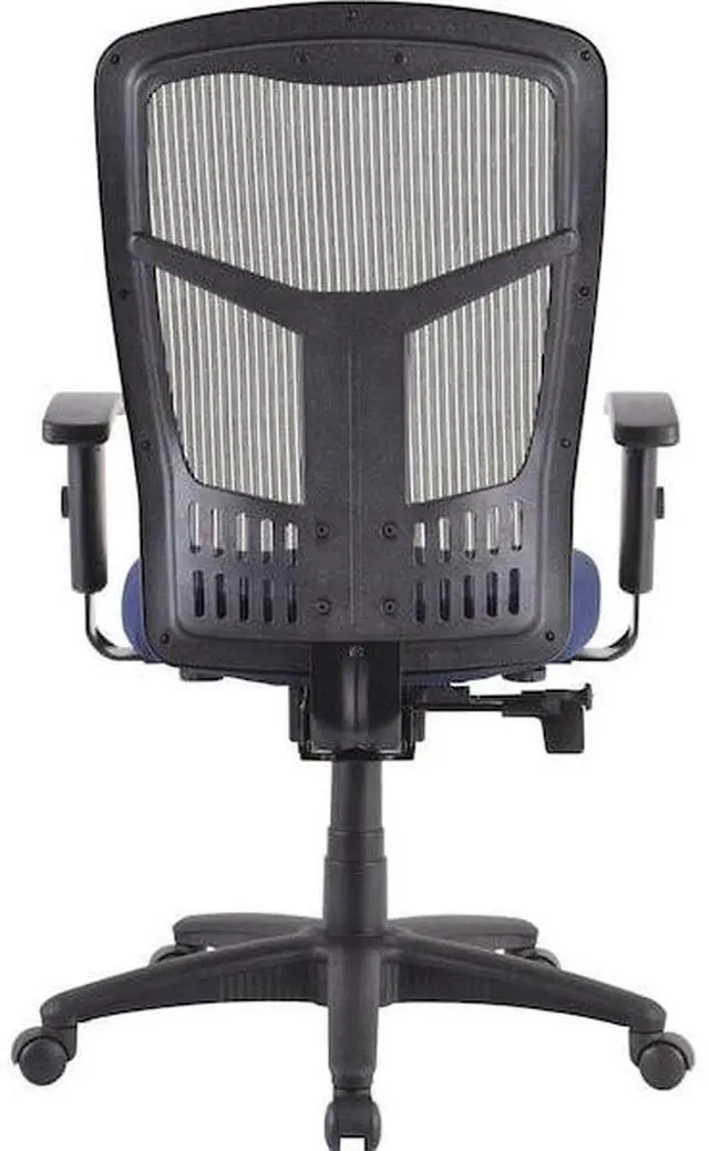 Alt view image 9 of 11 - Lorell Premium Seat - Navy - Fabric - 1 Each