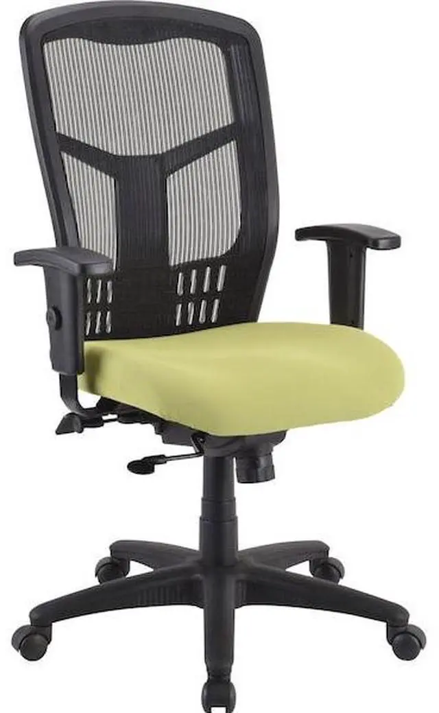 Alt view image 9 of 11 - Lorell Premium Seat - Green - Fabric - 1 Each