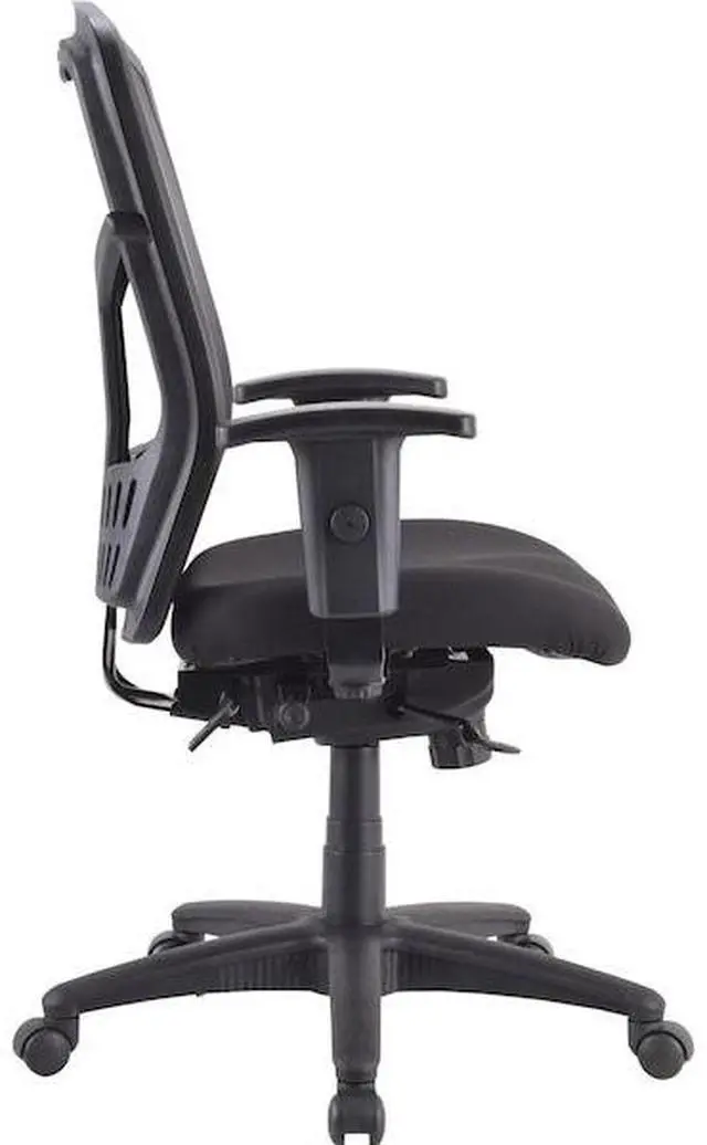 Alt view image 8 of 12 - Lorell Premium Seat - Black - Fabric - 1 Each