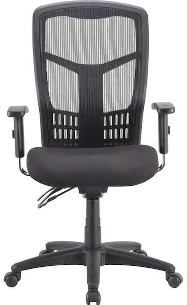 Alt view image 9 of 12 - Lorell Premium Seat - Black - Fabric - 1 Each
