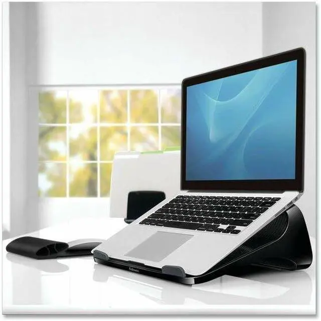 Alt view image 18 of 18 - FELLOWES, INC. 9472401 I-SPIRE SERIES LAPTOP LIFT - BLACK