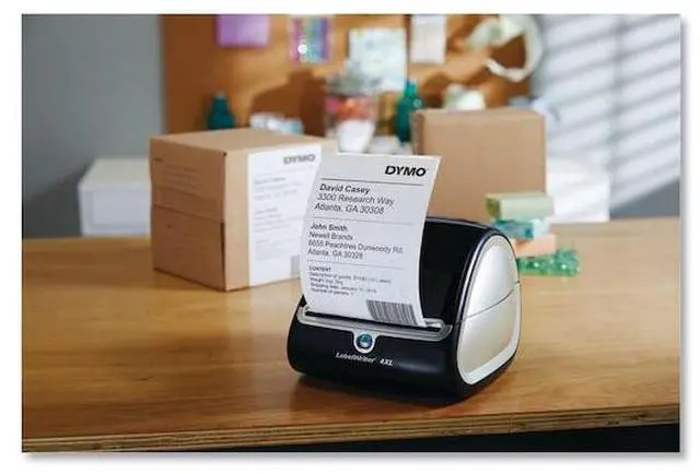 Alt view image 11 of 20 - DYMO 4.00" x 6.00" White Extra-Large Shipping Permanent Self-Adhesive Label Roll - 10 / Pack