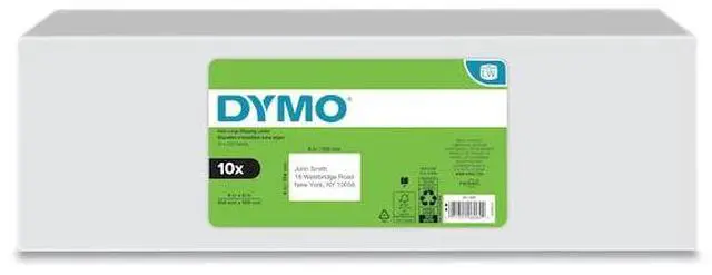 Alt view image 14 of 20 - DYMO 4.00" x 6.00" White Extra-Large Shipping Permanent Self-Adhesive Label Roll - 10 / Pack