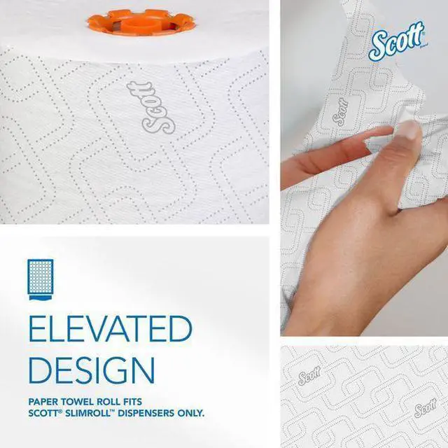 Alt view image 5 of 7 - KIMBERLY-CLARK PROFESSIONAL 47035 Scott(R) Control(TM) Hardwound Paper Towel