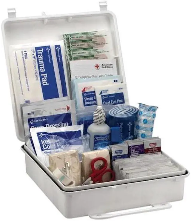 Alt view image 14 of 16 - ANSI 2015 Compliant  Class B Type III First Aid Kit for 50 People, 199 Pieces FAO90566