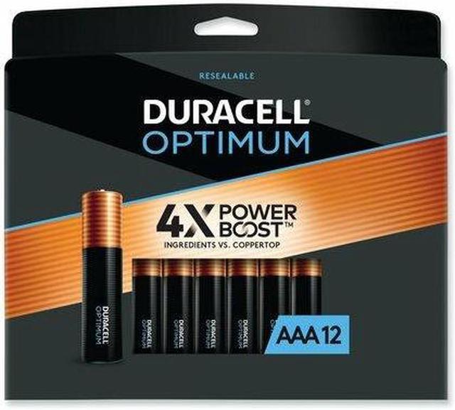 Alt view image 9 of 20 - Duracell Optimum AAA Batteries, Pack of 12