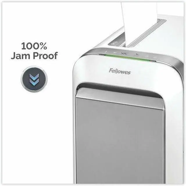 Alt view image 15 of 20 - Fellowes - 5015501 - Fellowes Powershred LX220 Micro-Cut Shredder (White) - Micro Cut - 20 Per Pass - for shredding
