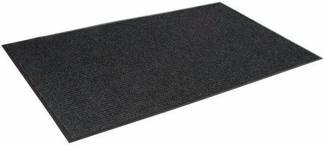 Alt view image 11 of 11 - Needle-Rib Wiper/Scraper Mat, Polypropylene, 48 x 72, Charcoal