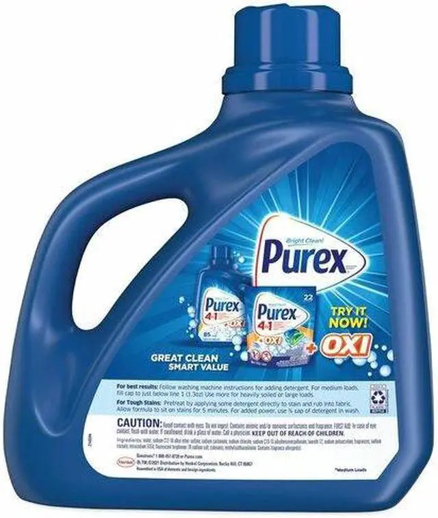 Alt view image 9 of 12 - Liquid Laundry Detergent, Mountain Breeze, 150 oz, Bottle 05016