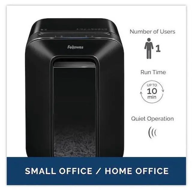 Alt view image 13 of 17 - Fellowes Powershred LX170 12-Sheet Cross Cut Personal Paper Shredder (FEL5501401)