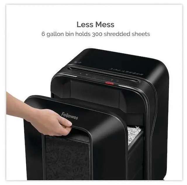 Alt view image 16 of 17 - Fellowes Powershred LX170 12-Sheet Cross Cut Personal Paper Shredder (FEL5501401)