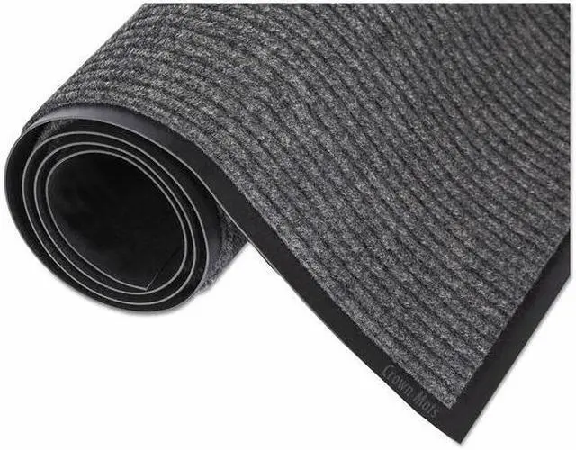 Alt view image 9 of 10 - Crown Needle Rib Wipe & Scrape Mat Polypropylene 36 x 60 Gray NR0035GY