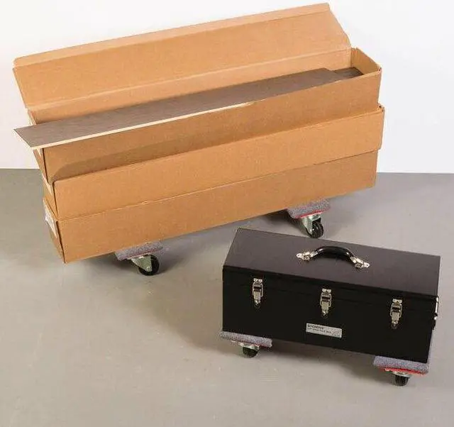 Alt view image 4 of 4 - ROBERTS 10-575 Cargo Dolly,1000 lb,Adj.24 to 33 In.L,PR