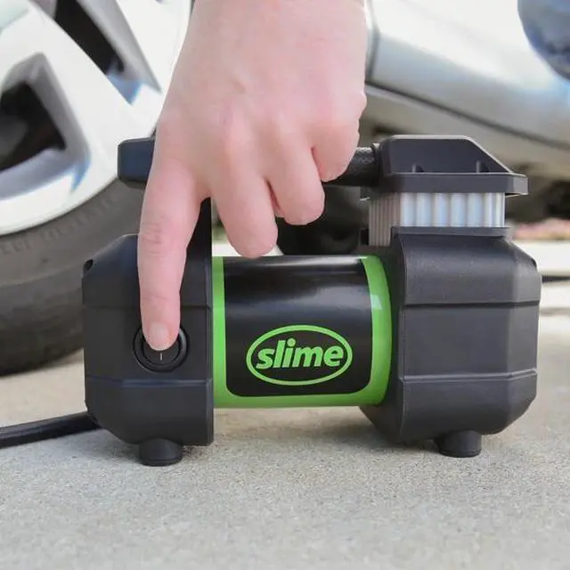 Alt view image 14 of 14 - Slime COMP06 Heavy Duty Tire Inflator