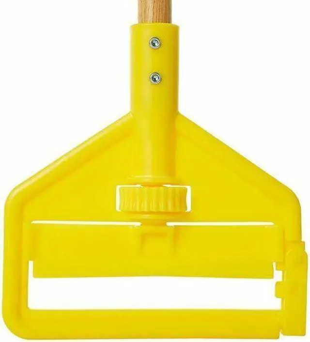 Alt view image 4 of 4 - RUBBERMAID COMMERCIAL FGH115000000 Mop Handle,Slide-On, Side Gate, 54 in L,