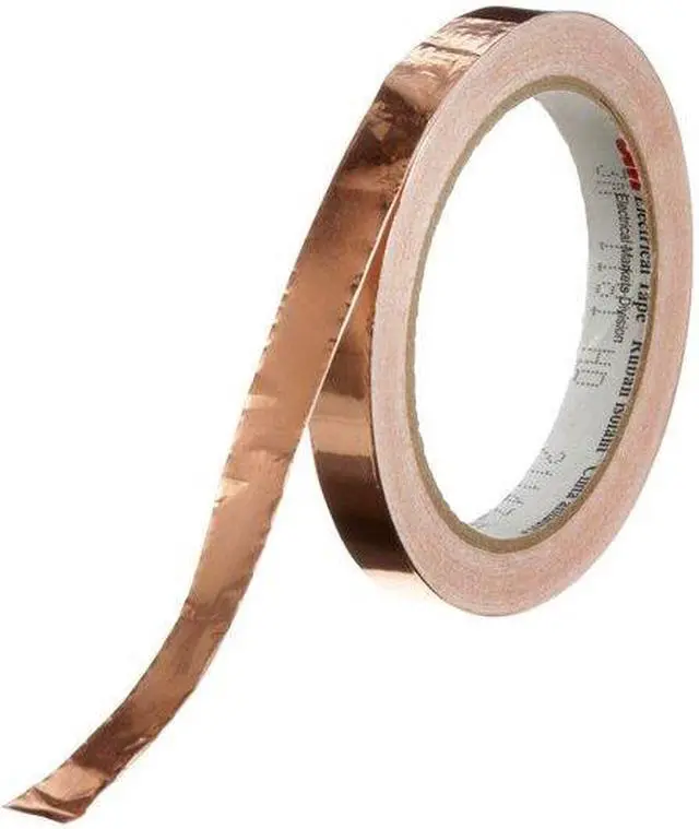 Alt view image 4 of 8 - 3M Copper Tape  1/2 in Width x 2.6 mil Total Thickness  27551 PRICE is per ROLL