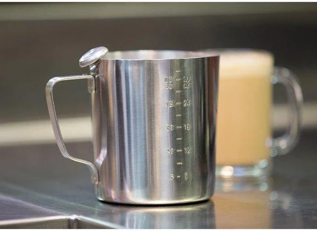 Alt view image 2 of 5 - SERVICE IDEAS FROTH326 Frothing Pitcher, 32 oz. with 6 oz. Increment
