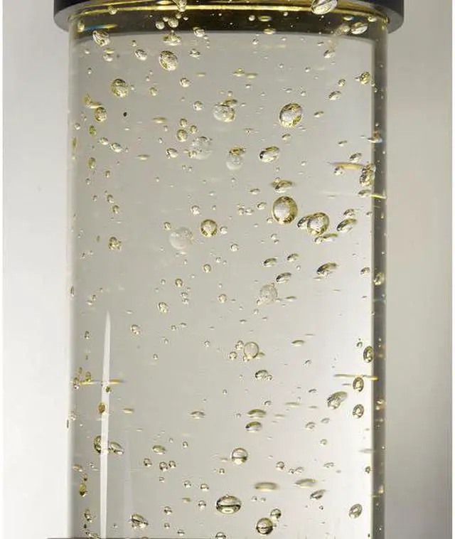 Alt view image 2 of 2 - MAXIM LIGHTING 53685CLGBK Pillar 2-Light 5" Wide Galaxy Black Outdoor Wall