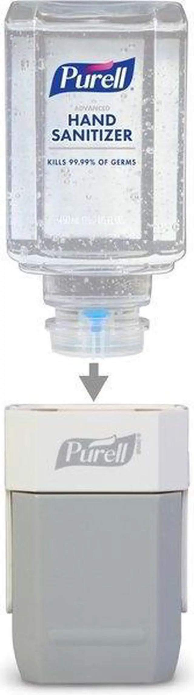 Alt view image 3 of 3 - PURELL 4450-06 Hand Sanitizer, ES1 Series, Gel, Cartridge, 450 mL, Requires