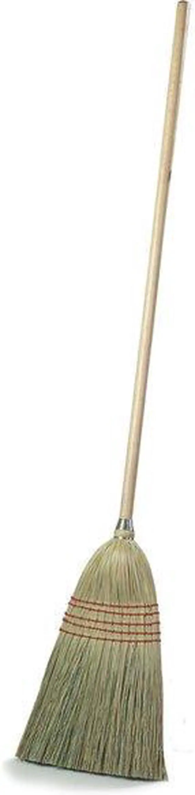 Alt view image 2 of 5 - CARLISLE FOODSERVICE 4135200 12 in Sweep Face Corn Broom, Tan