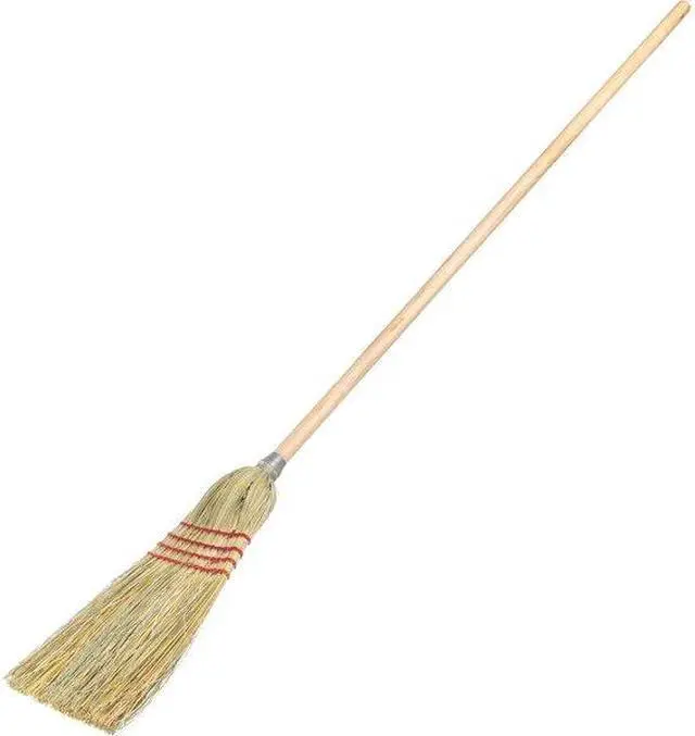 Alt view image 3 of 5 - CARLISLE FOODSERVICE 4135200 12 in Sweep Face Corn Broom, Tan