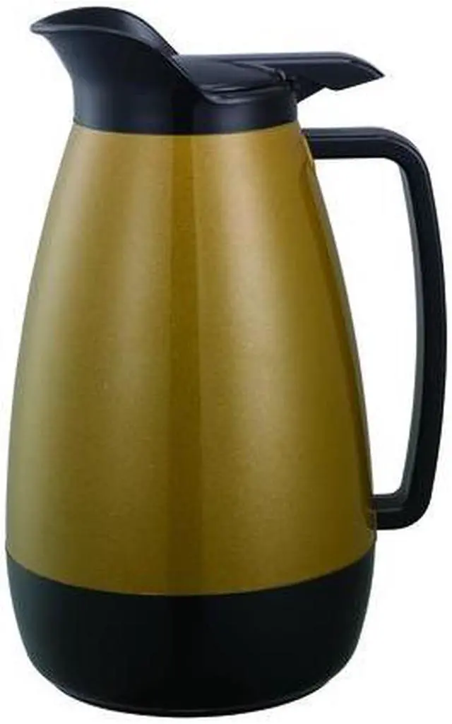 Main image of SERVICE IDEAS TS411KB Thermo-Serv Flip Top Server, 2L, Plastic, Gold