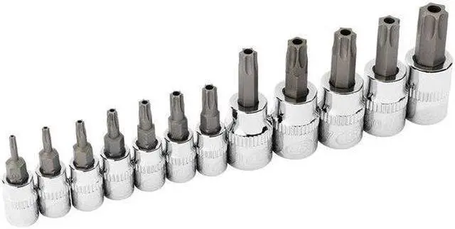 Alt view image 4 of 5 - INGERSOLL-RAND 752031X 12 Piece Tamper Proof Torx Bit Socket Set