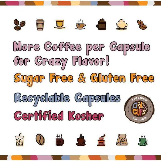 Alt view image 3 of 6 - CRAZY CUPS WM-CC-ChocGlazed-22 Crazy Cups Flavored Coffee Chocolate Glazed