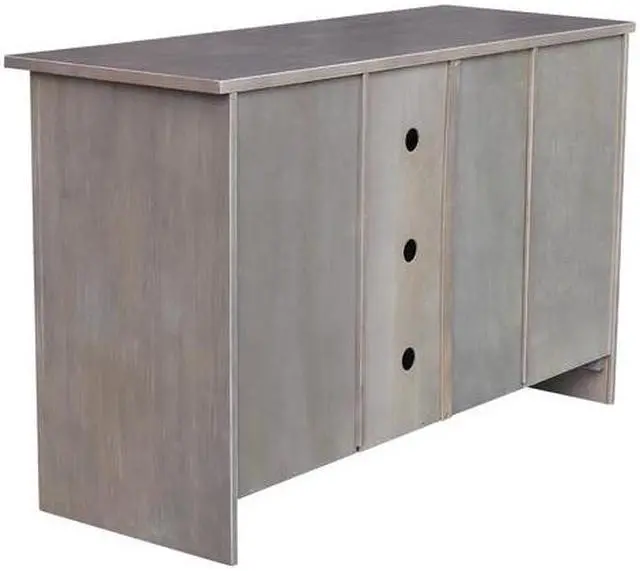 Alt view image 7 of 7 - INTERNATIONAL CONCEPTS TV09-34 EnteRTAinment / TV Stand, with 2 Doors, 48",