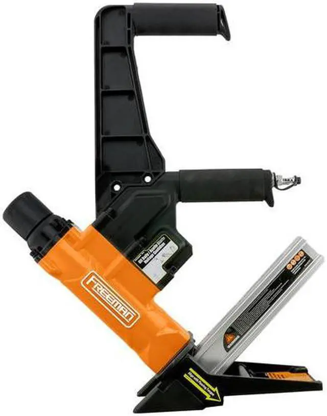 Alt view image 2 of 2 - FREEMAN PF20LM PF20LM Pneumatic 20-Gauge 1-1/4" L-Cleat Flooring Nailer