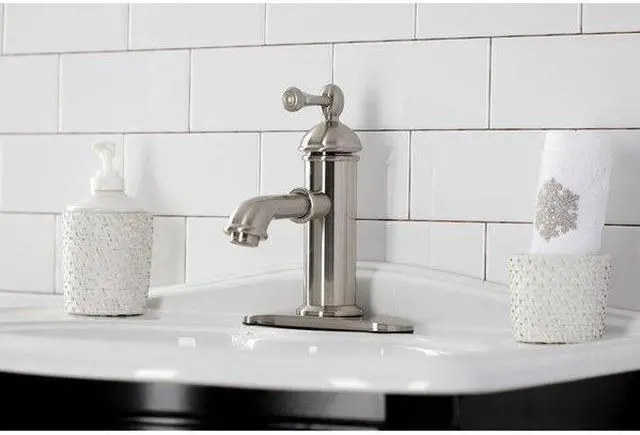 Alt view image 3 of 6 - KINGSTON BRASS KS7418BL KS7418BL Paris Single Lever Handle Bathroom Faucet,