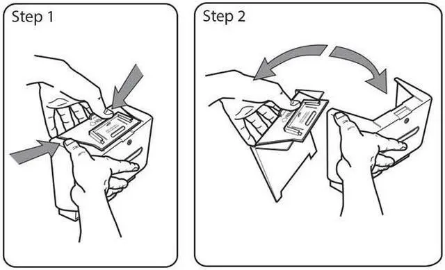 Alt view image 3 of 3 - AZAR DISPLAYS 206006 Clear Small Molded Lottery Box W/ Pocket