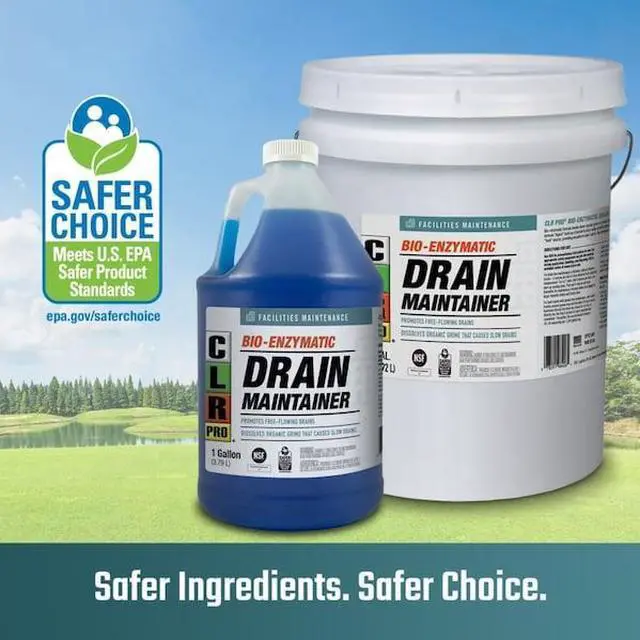 Alt view image 7 of 11 - CLR G-GRT-4PRO CLR PRO Commercial Drain Line & Grease Trap Treatment, 1 gal