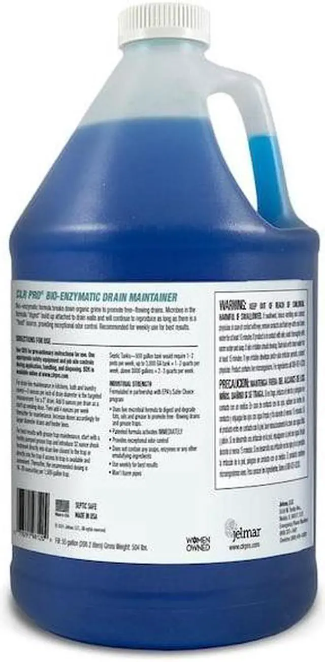 Alt view image 11 of 11 - CLR G-GRT-4PRO CLR PRO Commercial Drain Line & Grease Trap Treatment, 1 gal