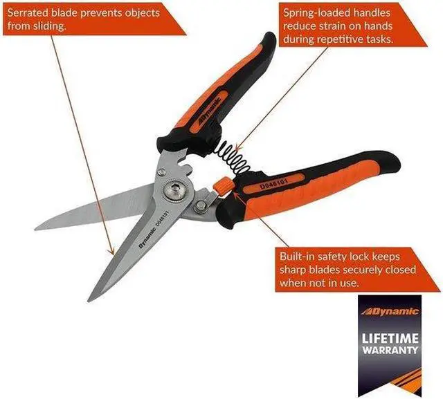 Alt view image 2 of 4 - DYNAMIC D046101 Tools 8" Multi-Purpose Heavy-Duty Shears