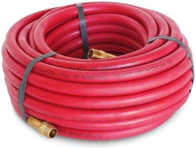Alt view image 2 of 4 - STEELMAN 50050-IND Rubber Air Hose,50 ft. x 3/8"