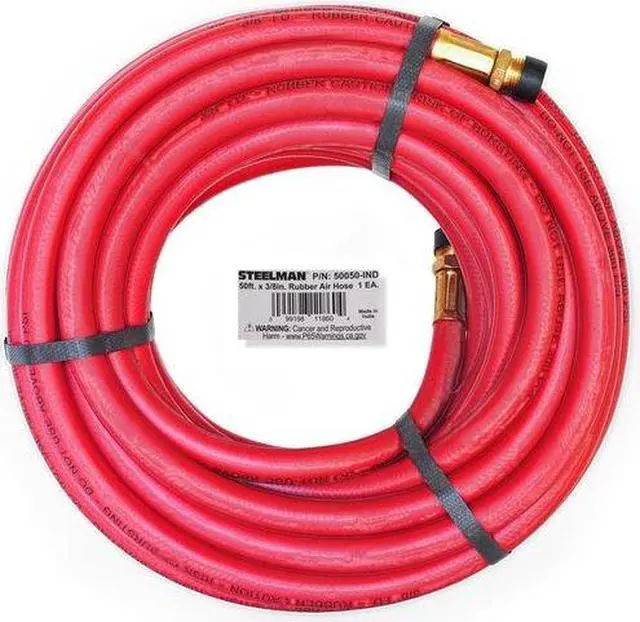 Alt view image 4 of 4 - STEELMAN 50050-IND Rubber Air Hose,50 ft. x 3/8"