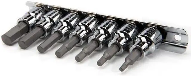 Alt view image 3 of 4 - STEELMAN 78373 7-Piece 3/8" Drive Hex Bit Socket Set
