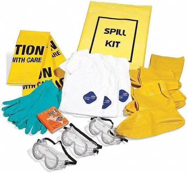 Alt view image 2 of 2 - SPILLTECH PPE-KIT Spill Kit, 9 gal Volume Absorbed per Kit, Not Applicable