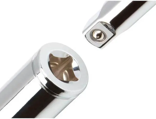 Alt view image 4 of 5 - TEKTON SHD90113 1/4 Inch Drive Deep 6-Point Socket Set with Rail, 14-Piece