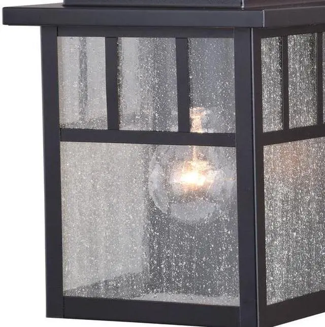 Alt view image 2 of 3 - VAXCEL T0437 Mission Dualux 7-in. Outdoor Motion Sensor Wall Light