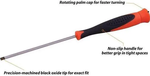 Alt view image 2 of 4 - DYNAMIC D062509 Tools 7 Piece Precision Screwdriver Set, Slotted & Phillips