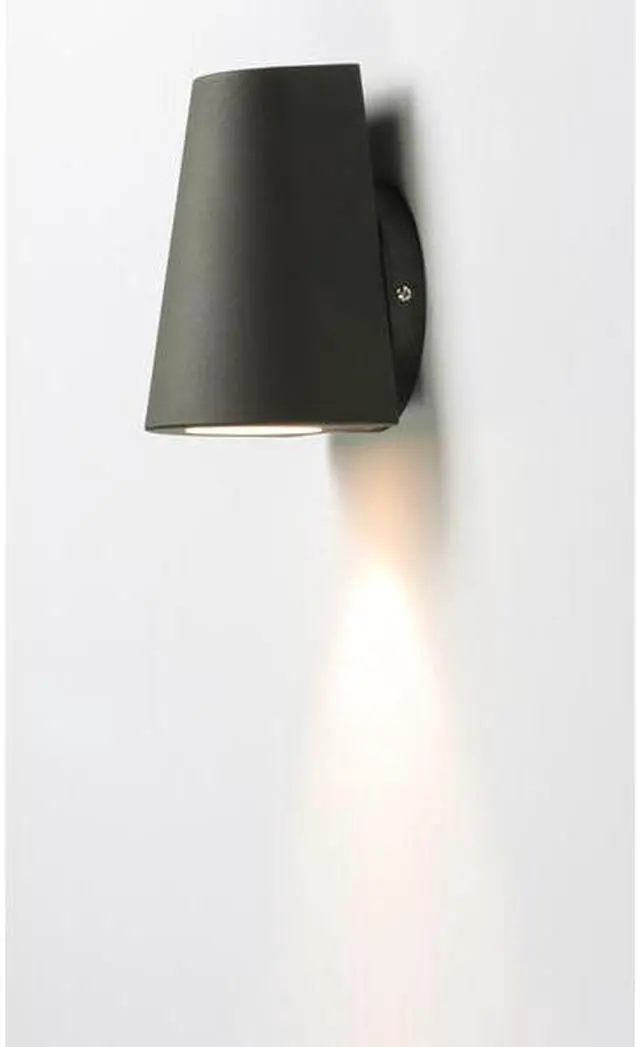 Alt view image 4 of 4 - MAXIM 86199ABZ Mini 1-Light 5" Wide Architectural Bronze Outdoor Wall Sconce