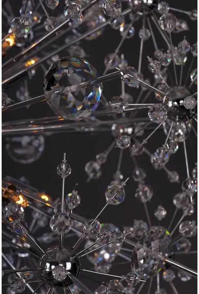 Alt view image 4 of 4 - MAXIM LIGHTING 39747BCPC Starfire 40-Light 44" Wide Polished Chrome Chandelier