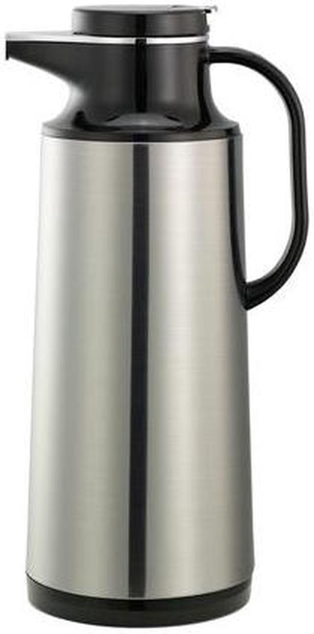 Stainless Steel Coffee Carafe, Glass Lined